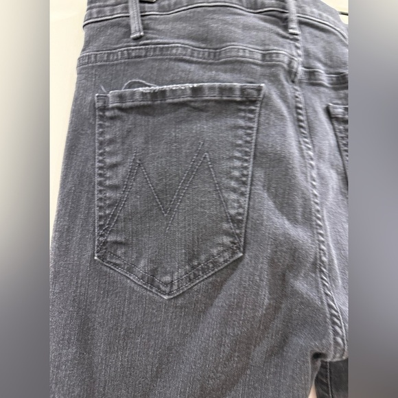 Frame Denim Black the hustler ankle fray in not guilty wash - Picture 7 of 8